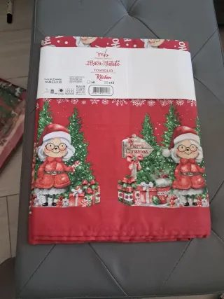 Tovaglia Natale x12 Buon Natale
