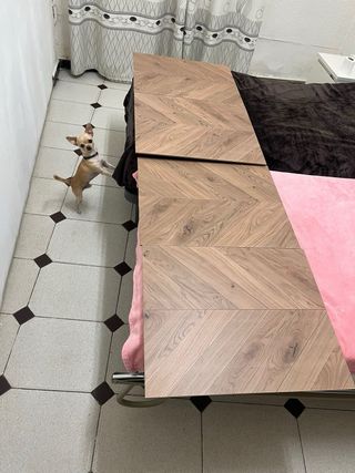 Cabezal cama 150 efecto madera