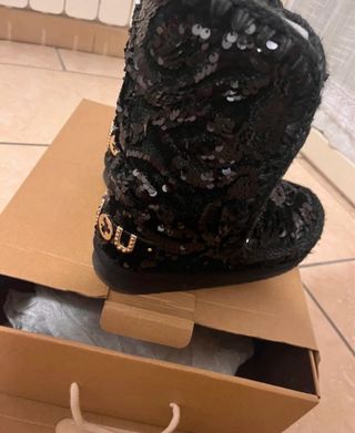 Botas Mou Edición Limitada Negro/Dorado