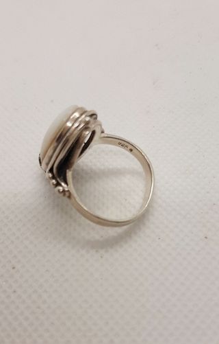 Anello Argento Pietra di luna