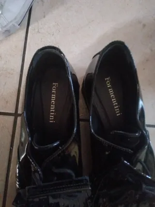 Scarpe Formentini donna nero lucido 39