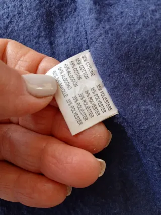 Gilet imbottito sportivo blu Per ragazzo 12 anni