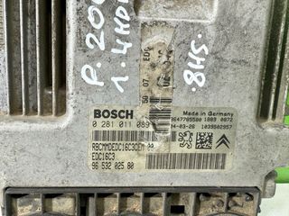 0281011089 Centralita ECU Peugeot 206 1.4HDI