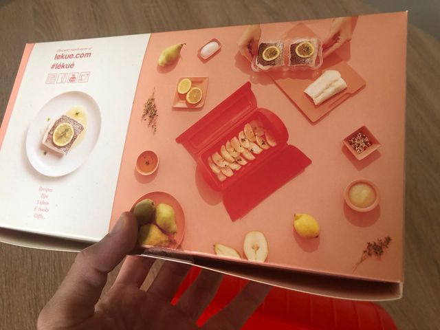 Estuche Vapor Lekue Rojo