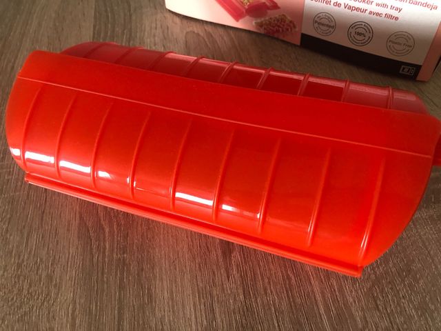 Estuche Vapor Lekue Rojo