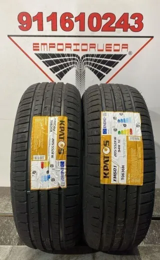6UD 205 55 16 W KPATOS RUEDA NUEVA YA MONTADA