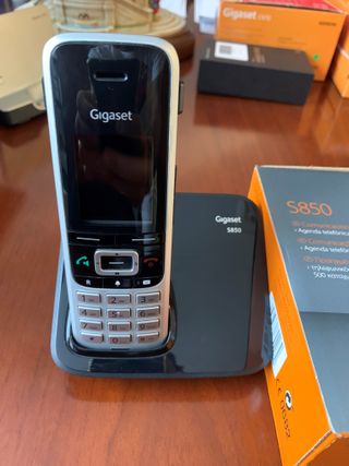 Teléfono fijo Gigaset S850 Siemens DECT