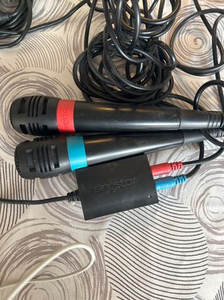 micrófonos Singstar PS3