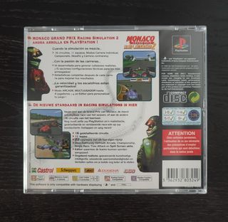 Monaco Grand Prix Racing Simulation 2 PS1