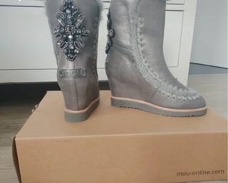 Botas MOU Plata