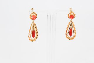 Pendiente De Oro De 18K.. Ref: 038-04-01459