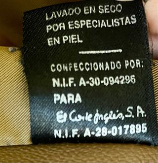 Chaqueta Emidio Tucci Piel Camel Talla 60