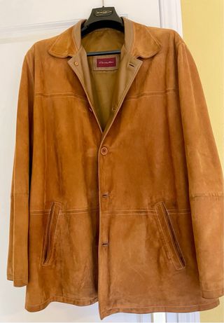Chaqueta Emidio Tucci Piel Camel Talla 60