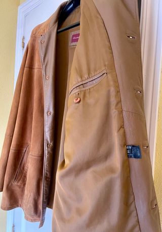 Chaqueta Emidio Tucci Piel Camel Talla 60