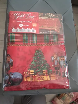 Tovaglia Natale 6 posti