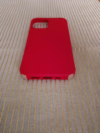 6 Cover iPhone 12 + 1 Rossa