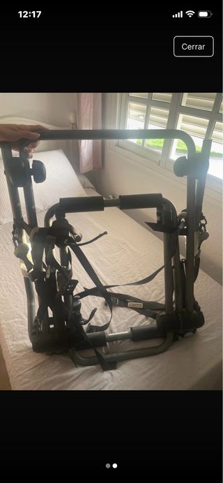 Porta bicicletas para portón trasero