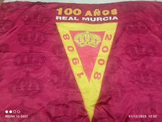 Bandera Real Murcia 100 Años 1908-2008
