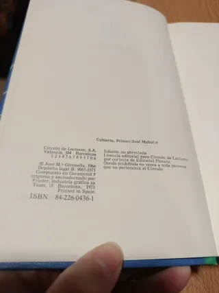 Ha estallado la paz.