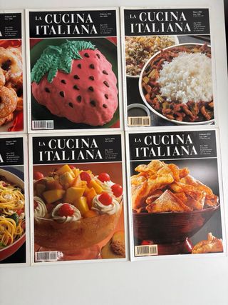 lotto 12 riviste di cucina la cucina italiana