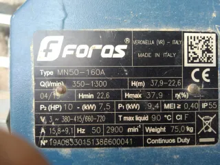 2 Bombas Eléctricas Lowara Seminuevas