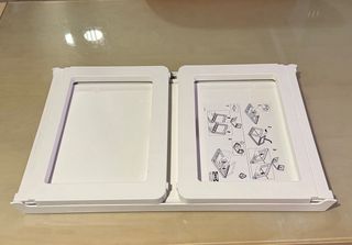 Bandeja KLIPSK Ikea Cama/Sofá Blanca