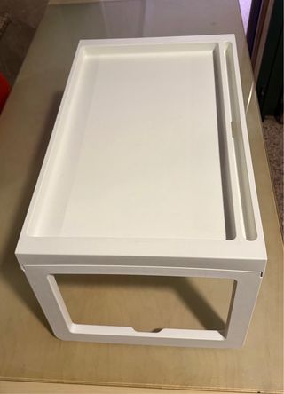 Bandeja KLIPSK Ikea Cama/Sofá Blanca
