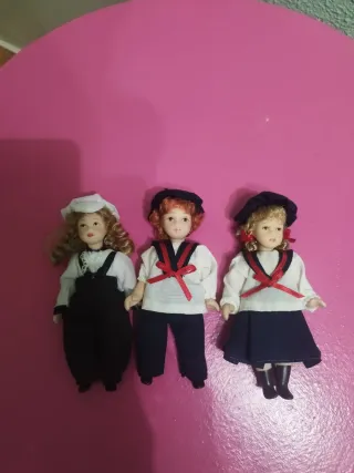 Bambole di porcellana vintage