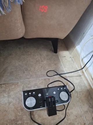 Radio Despertador Karcher Negro/Plata