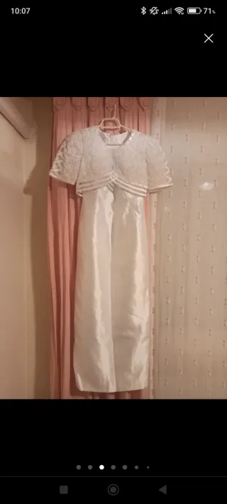 Vestido de Novia Blanco Roto