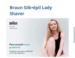 Braun Silk-épil LS 5-160 Lady Shaver 3 en 1