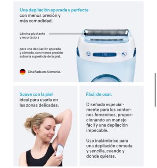 Braun Silk-épil LS 5-160 Lady Shaver 3 en 1