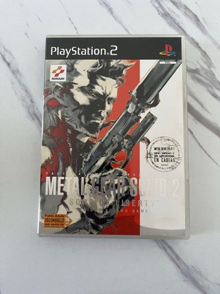 Metal Gear Solid 2 Sons of Liberty PS2 PAL FRA