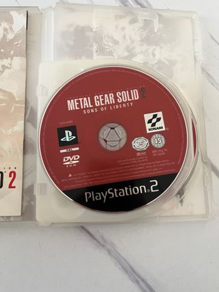 Metal Gear Solid 2 Sons of Liberty PS2 PAL FRA