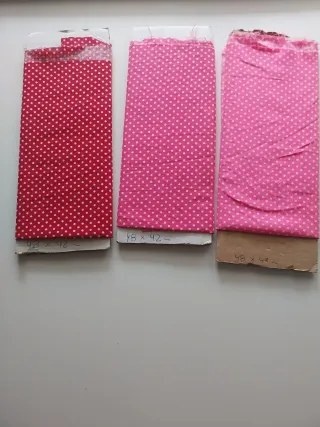 Lotes de Telas con Lunares