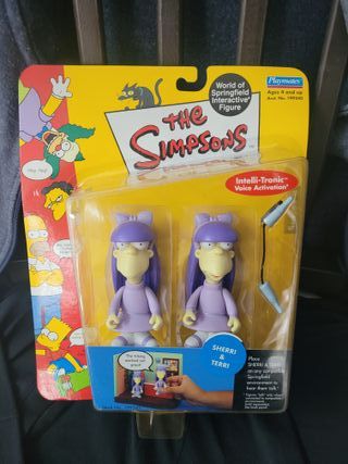 Los Simpsons Figura Sherri & Terri Intelli-Tronic