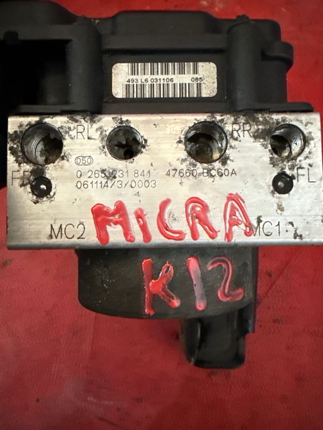 Módulo ABS Nissan Micra K12 0265800574