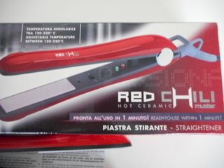 Piastra stirante Red Chili Muster