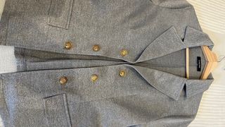 Americana CHICME gris botones dorados