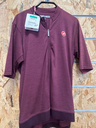 Maillot Castelli XL Color Burdeos
