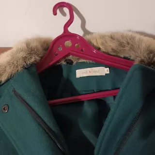 Abeigo con cuello pelo