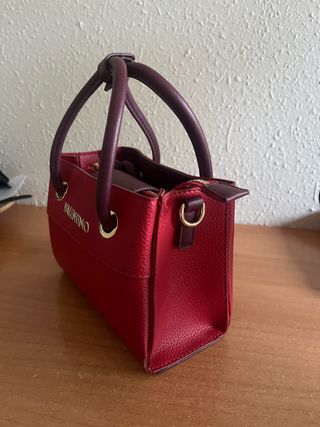 Bolso Valentino Rojo Nuevo con 2 cinturones