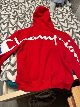 Sudadera Champion Roja Talla L