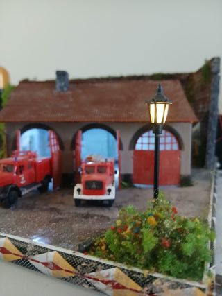 Diorama Pompieri Scala 1:87