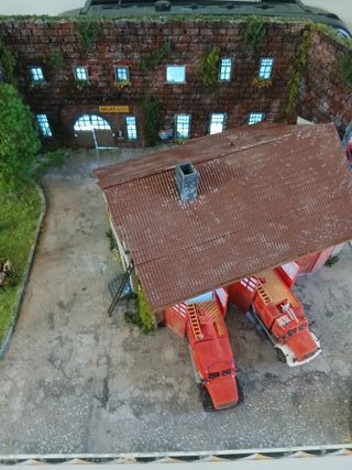 Diorama Pompieri Scala 1:87