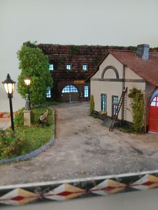 Diorama Pompieri Scala 1:87