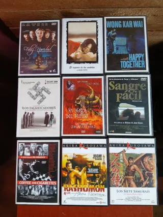 Lote 45 DVDs Películas colecciones Varias