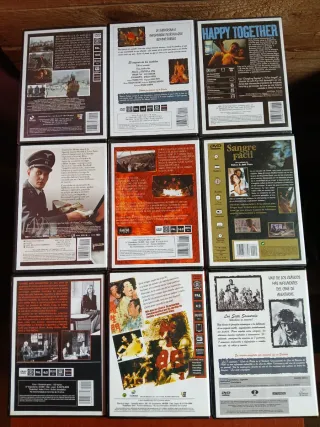 Lote 45 DVDs Películas colecciones Varias