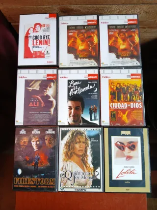 Lote 45 DVDs Películas colecciones Varias