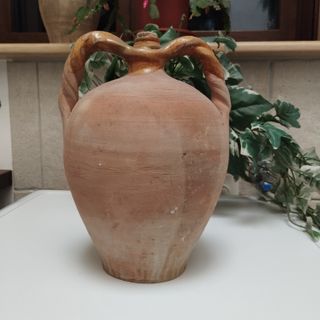 Antica anfora Bummulo Siciliano terracotta